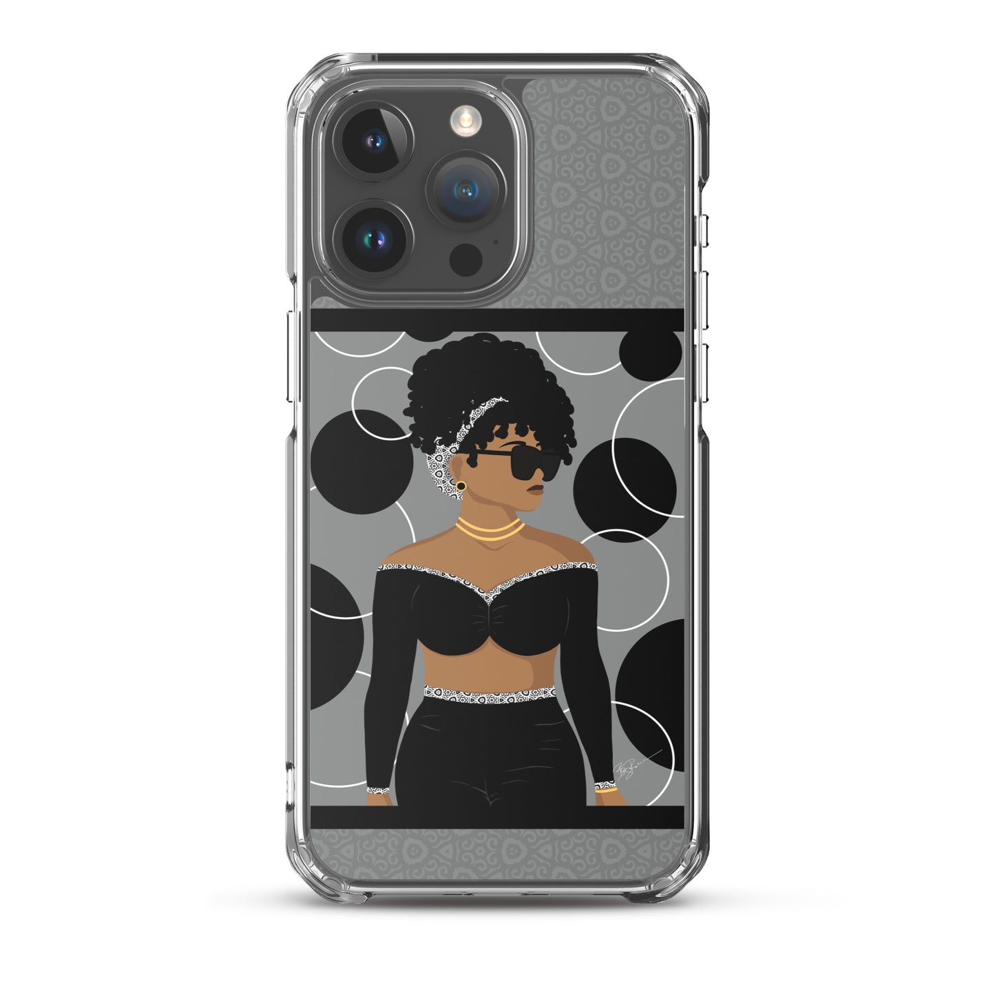 Simply Beautiful (Gray) iPhone® Case