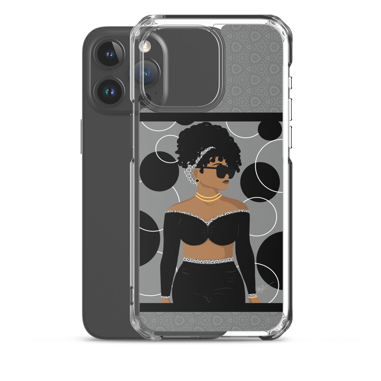 Simply Beautiful (Gray) iPhone® Case