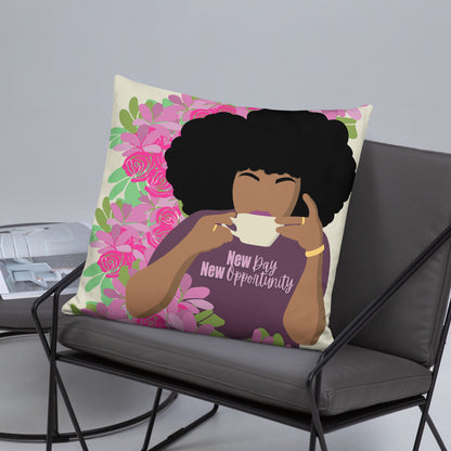 Fresh Start Throw Pillow