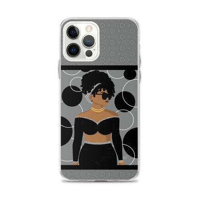 Simply Beautiful (Gray) iPhone® Case