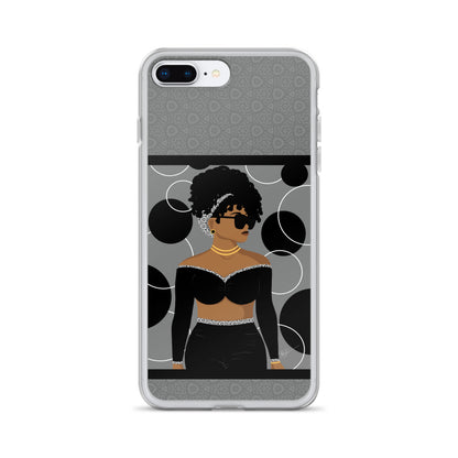 Simply Beautiful (Gray) iPhone® Case