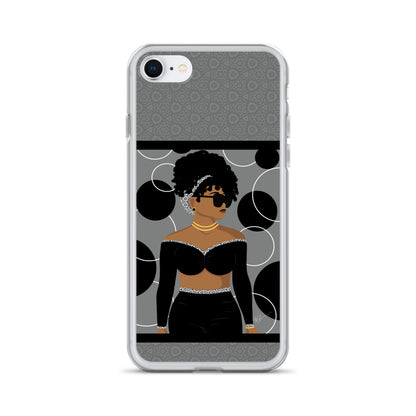 Simply Beautiful (Gray) iPhone® Case