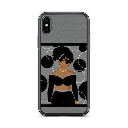 Simply Beautiful (Gray) iPhone® Case