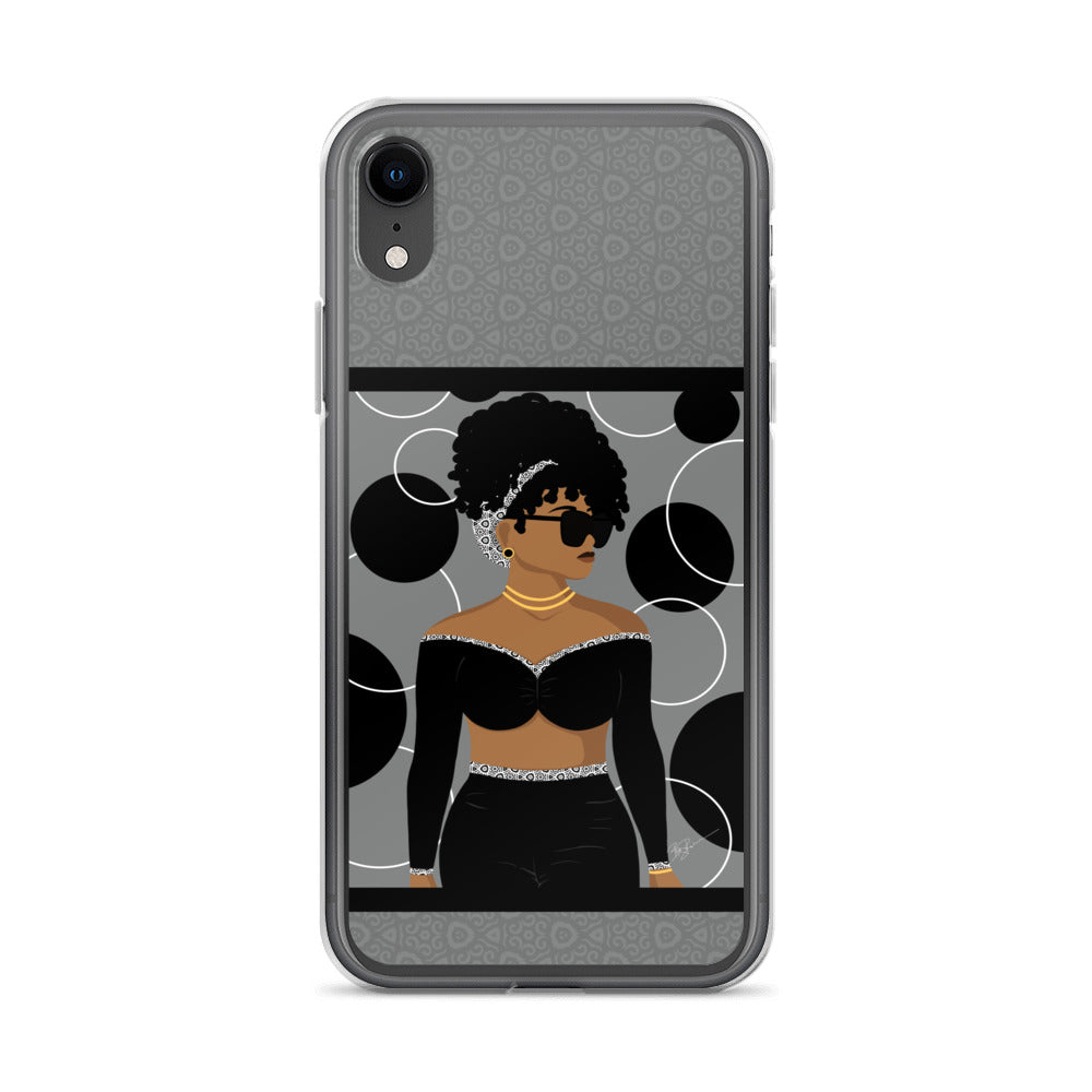 Simply Beautiful (Gray) iPhone® Case